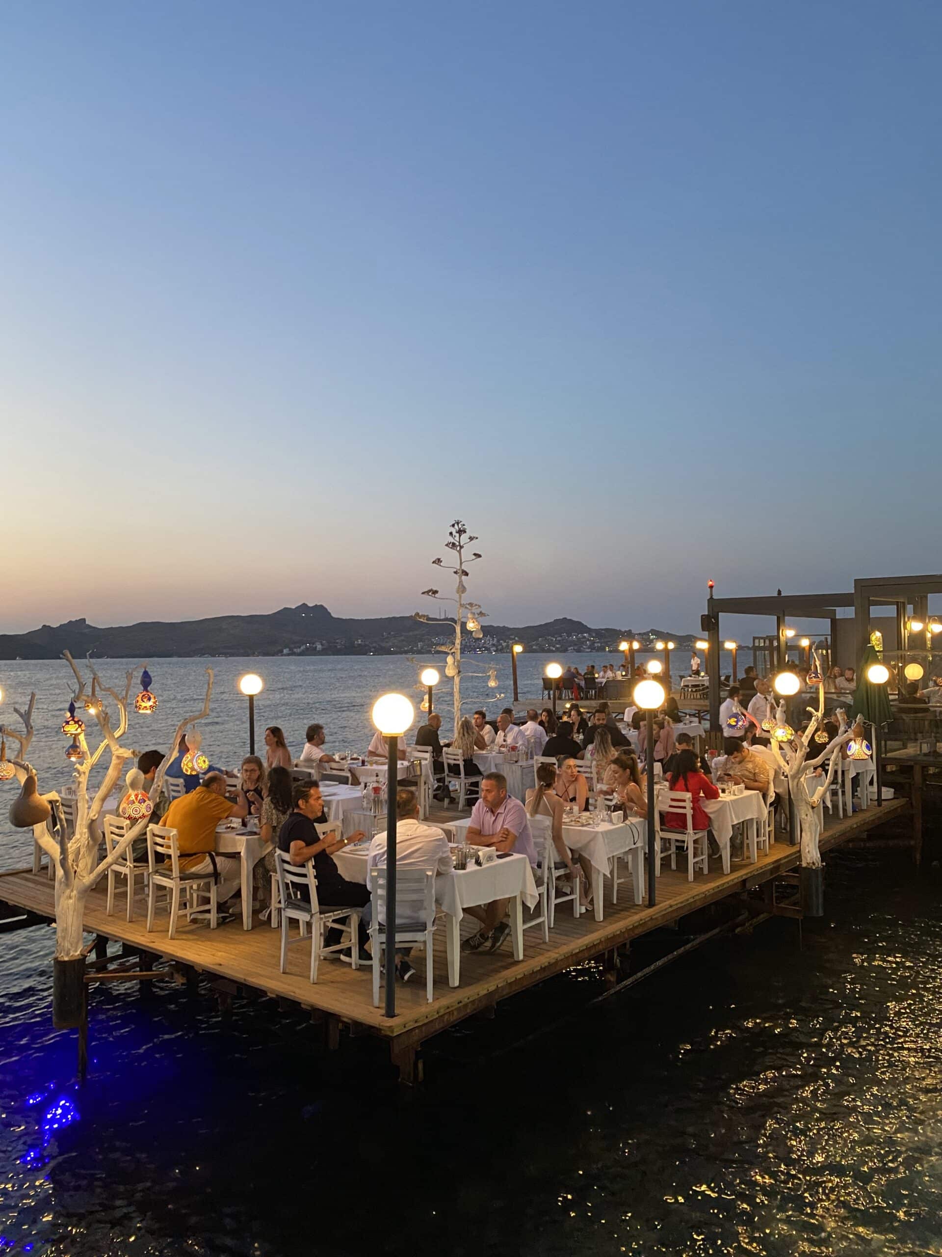 göçtü yalıkavak bodrum kebap et meze