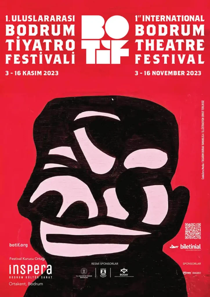 1 bodrum tiyatro festivali afis